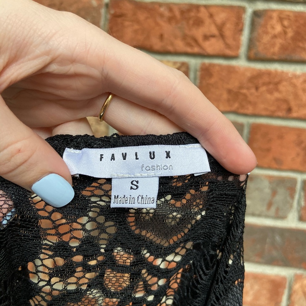 Off the shoulder lace bodysuit - Picture 4 of 6